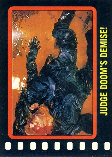 Who Framed Roger Rabbit? (Base Set) card 126 Judge Doom's Demise!