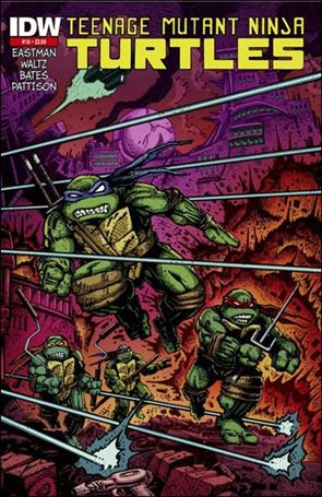 Teenage Mutant Ninja Turtles (2011) issue 18-E Kevin Eastman Cover (2nd Printing)