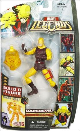 Marvel Legends (Nemesis Series) figure 3 Daredevil (Yellow Costume)