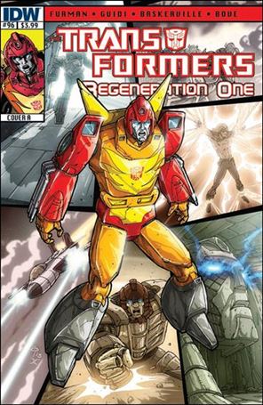 Transformers: Regeneration One issue 96 Andrew Wildman Cover