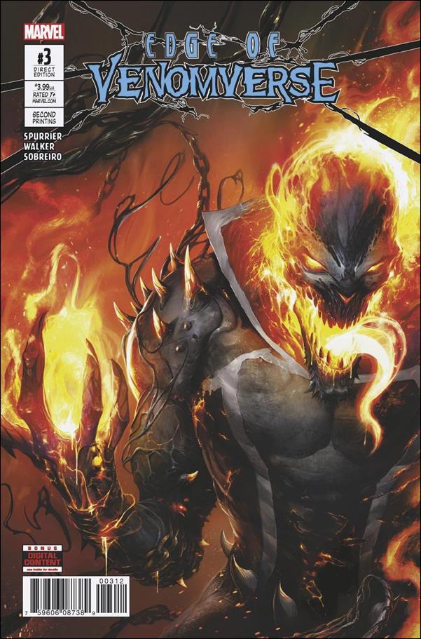 Edge of Venomverse issue 3-C Francesco Mattina Cover (Second Printing)
