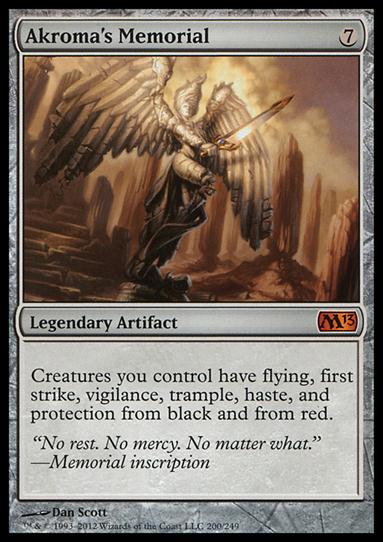 Magic the Gathering: 2013 Core Set (Base Set) card 200 Akroma's Memorial