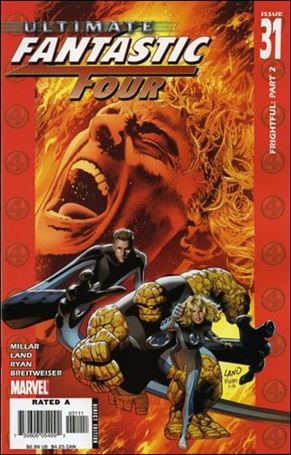 Ultimate Fantastic Four issue 31 Greg Land Cover