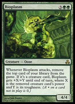 Magic the Gathering: Guildpact (Base Set) card 81 Bioplasm