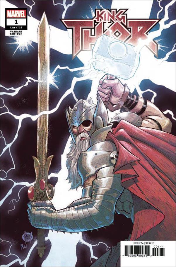 King Thor issue 1-D Adam Kubert 1:50 Cover