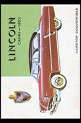 World on Wheels (Base Set) card 84 Lincoln Capri 1953