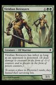 Magic the Gathering: New Phyrexia card 124 Viridian Betrayers