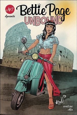 Bettie Page: Unbound issue 7-D Vincenzo Federici Cover