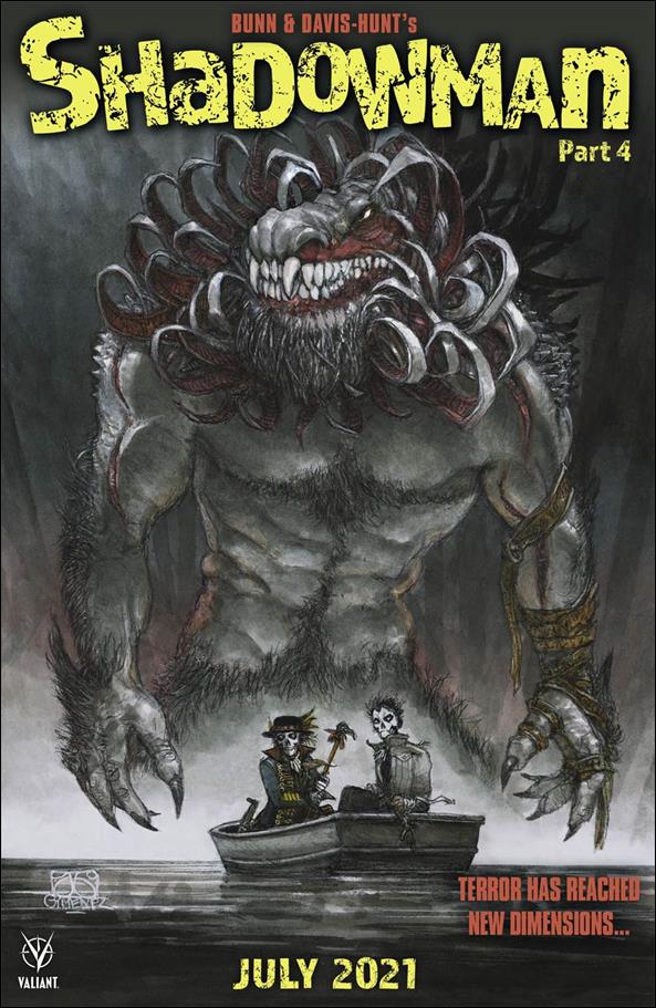 Shadowman (2021) issue 4-C Juan Gimenez Cover