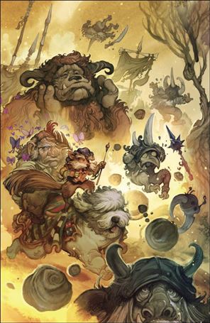 Jim Henson Presents issue 1-F Cory Godbey Virgin Cover