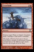 Magic the Gathering: 10th Edition (Base Set) card 195 Cryoclasm