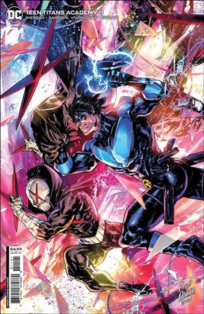 Teen Titans Academy issue 11-B Fico Ossio Cardstock Cover