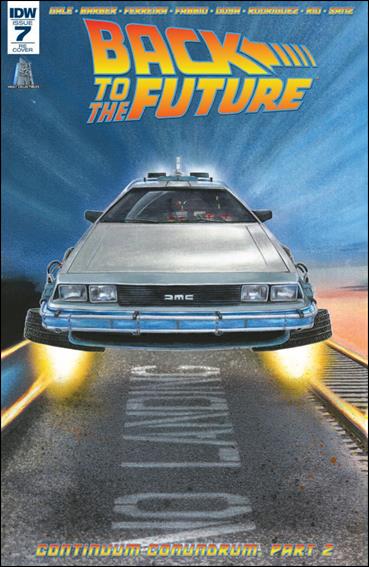 Back to the Future (2015) issue 7-D Adam Riches Vault Collectibles Cover
