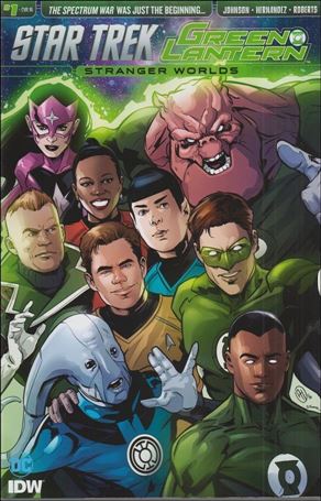 Star Trek/Green Lantern (2016) issue 1-D Angel Hernandez 1:10 Cover