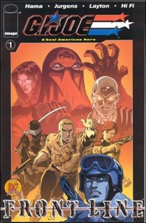 G.I. Joe: Frontline issue 1-E Dynamic Forces Platinum Foil Cover 1/1000