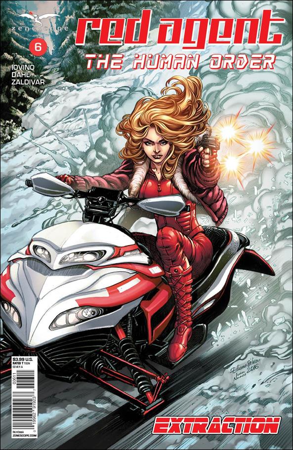 Red Agent: The Human Order issue 6 Ediano Silva Cover