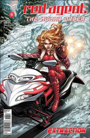 Red Agent: The Human Order issue 6 Ediano Silva Cover