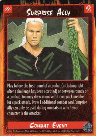Rage Limited (Base Set) card 265 Surprise Ally 