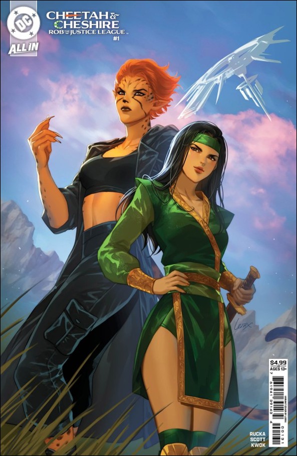 Cheetah and Cheshire Rob the Justice League issue 1-C Lesley 'Leirix' Li Cardstock Cover