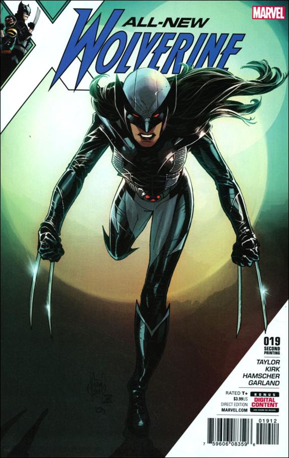 All-New Wolverine  issue 19-H Adam Kubert (2nd Printing) Cover