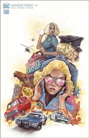 Danger Street issue 4-B Joelle Jones Cardstock Cover