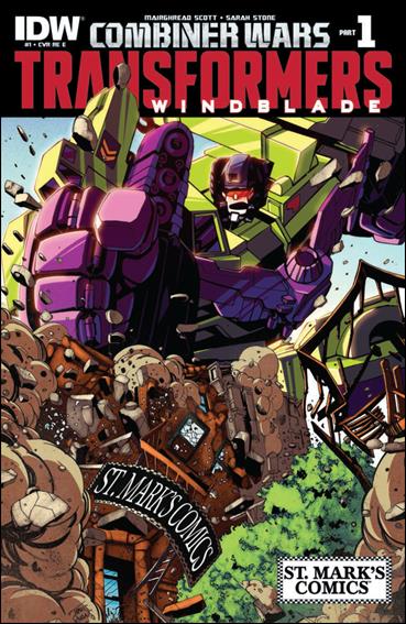 Transformers: Windblade (2015) issue 1-H Travis Sengaus St. Mark's Comics Cover