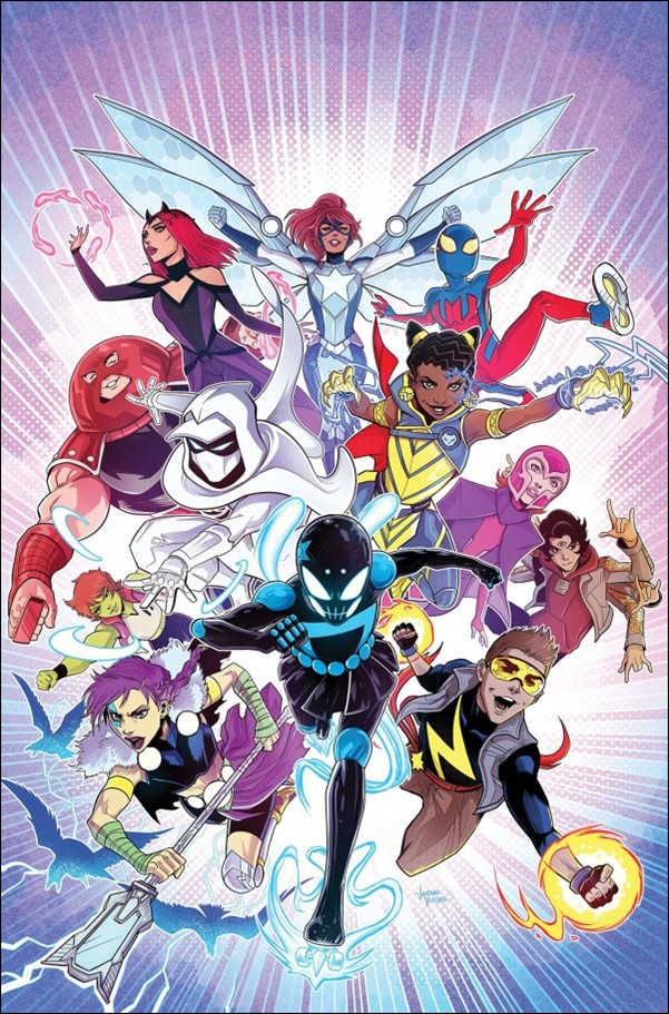 New Champions issue 1-R Luciano Vecchio Virgin 1:25 Cover (2nd Printing)