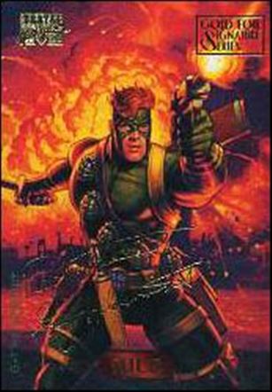 1994 Marvel Masterpieces (Gold-Foil Signature Parallel Base Set) card 114 Solo