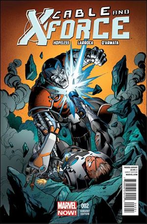 Cable and X-Force issue 2-B Mark Bagley 1:50 Cover