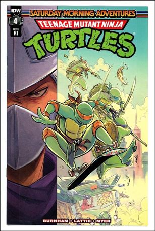 Teenage Mutant Ninja Turtles: Saturday Morning Adventures issue 4-D Santtos 1:10 Incentive Cover