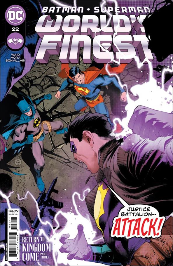 Batman/Superman: World's Finest issue 22 Dan Mora Cover