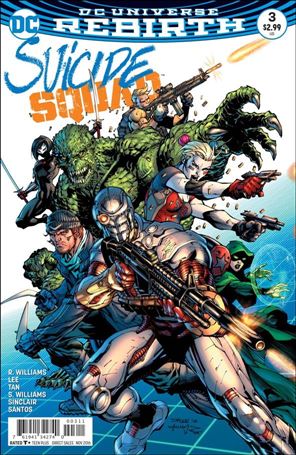 Suicide Squad (2016)  issue 3 Jim Lee Cover