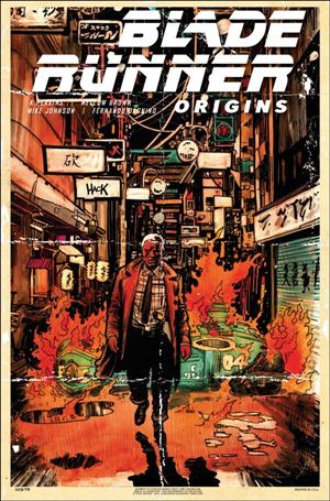 Blade Runner Origins issue 3-B Robert Hack Cover