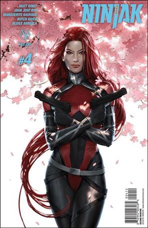 Ninjak (2015) issue 4-F Jelena Kevic-Djurdjevic Cover (2nd Printing) 1/900