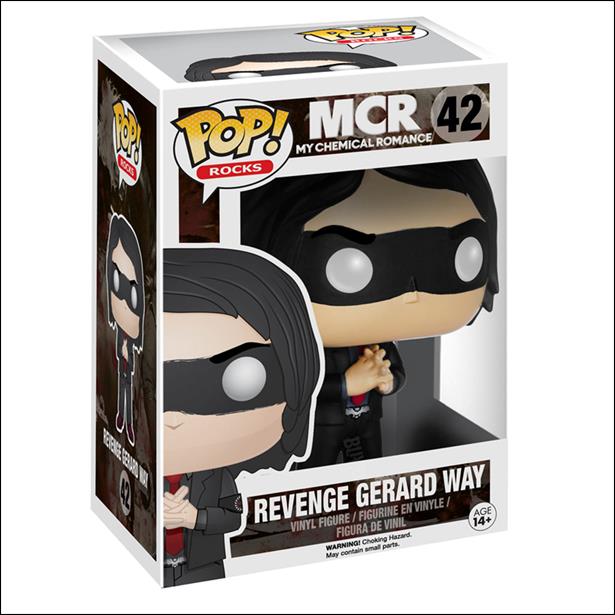 Pop! Rocks figure 42 Revenge Gerard Way