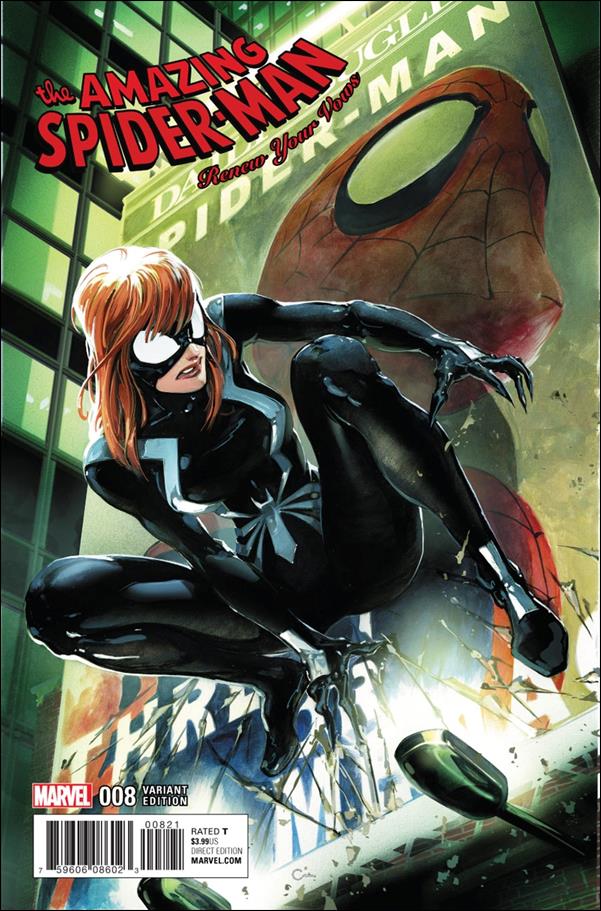 Amazing Spider-Man: Renew Your Vows (2017) issue 8-B Clayton Crain 1:25 Cover