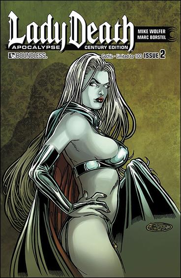 Lady Death: Apocalypse issue 2-LB Century Edition Gothic Cover 1/100