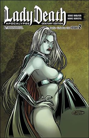 Lady Death: Apocalypse issue 2-LB Century Edition Gothic Cover 1/100