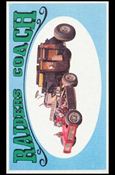 Way Out Wheels (Base Set) card 10 Raiders Coach