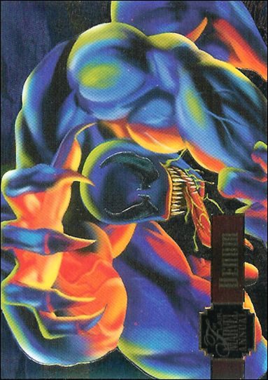 Marvel Annual Flair '95 (PowerBlast Subset) card 3 Venom