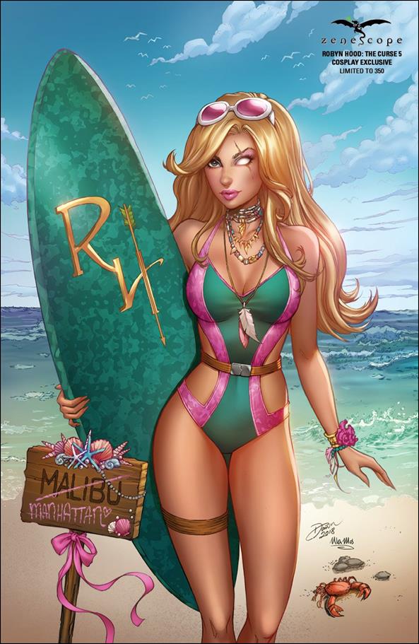 Robyn Hood: The Curse issue 5-E Dawn McTeigue Cosplay Cover 1/350
