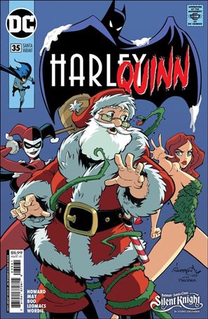 Harley Quinn (2021) issue 35-C Jon Sommariva Santa Cardstock Cover