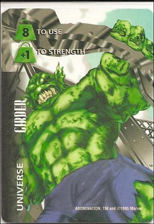 Marvel OverPower (Base Set) card nn259 Girder