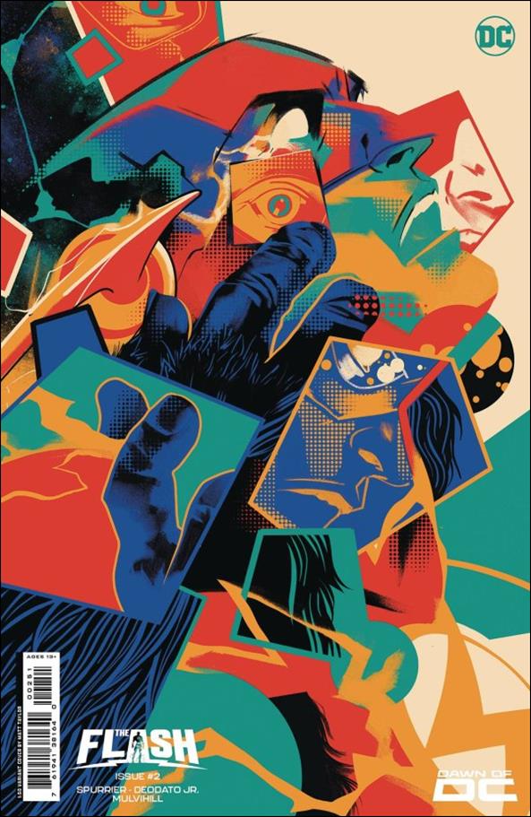 Flash (2023) issue 2-F Matt Taylor 1:50 Cardstock Cover