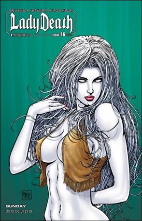 Lady Death (2010) issue 16-G Calgary Comic Expo Sunday Cover 1/350