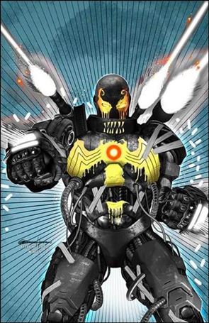 Venom (2018) issue 25-UQ Greg Horn Iron Lion Virgin Cover 1/1000