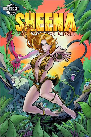 Sheena, Queen of the Jungle (2014) issue 1 Jake Minor Cover