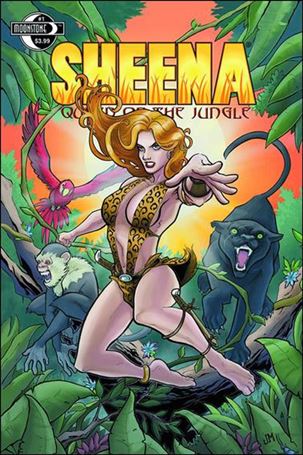 Sheena, Queen of the Jungle (2014) issue 1 Jake Minor Cover