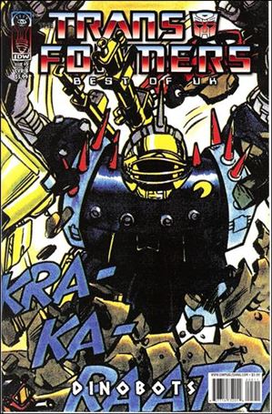Transformers: Best of UK: Dinobots issue 5-B Standard Retro Cover
