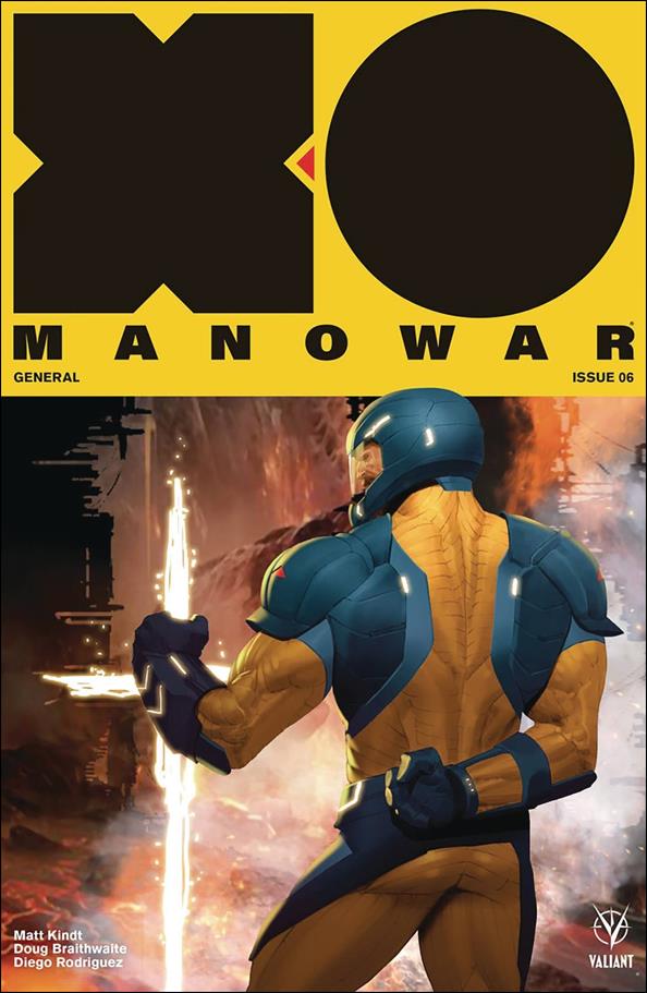 X-O Manowar (2017) issue 6-D Ariel Olivetti 1:50 Cover